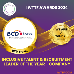 Premio 2024 BCD Travel por Liderazgo Inclusivo