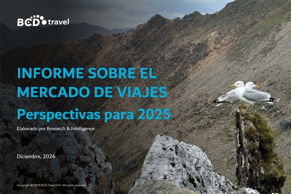 Informe mercado viajes 2025 portada paisaje montañoso